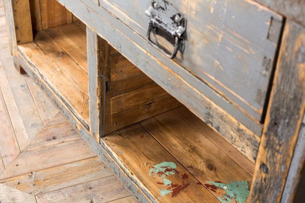 Vintage Industrial Buffet - Image 5