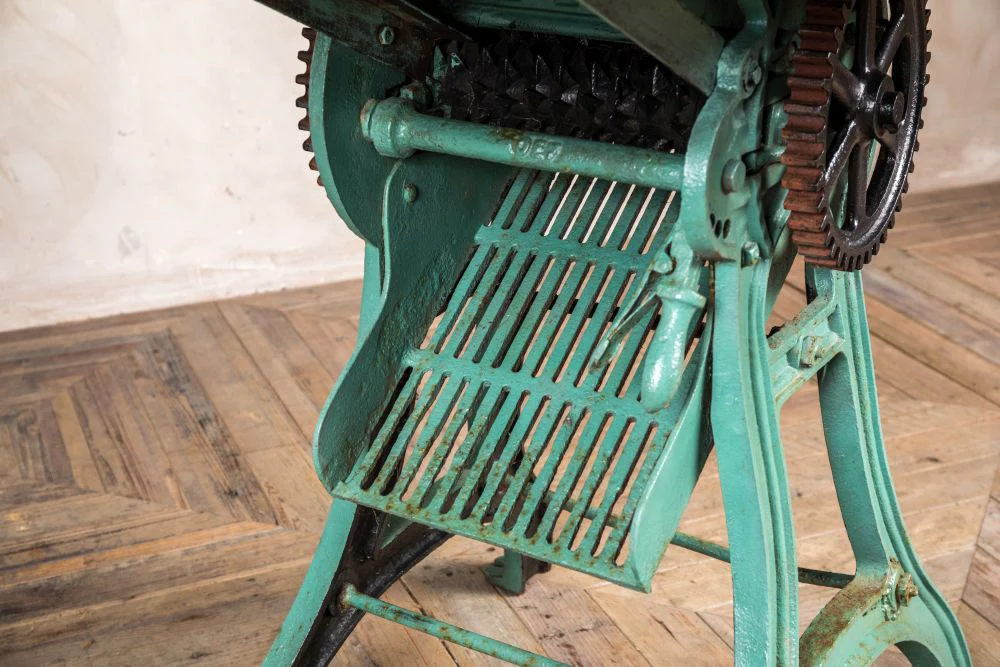 Vintage Industrial Cutter Table - Image 4