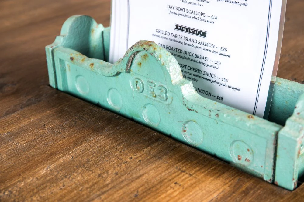 Vintage Industrial Cutter Table - Image 5