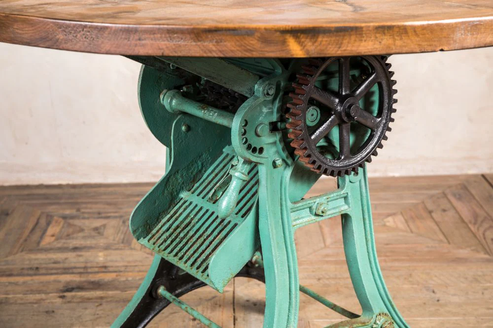Vintage Industrial Cutter Table - Image 7
