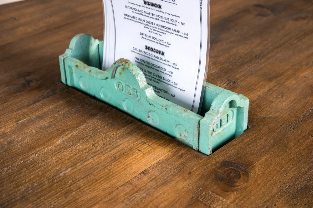 Vintage Industrial Cutter Table - Image 9