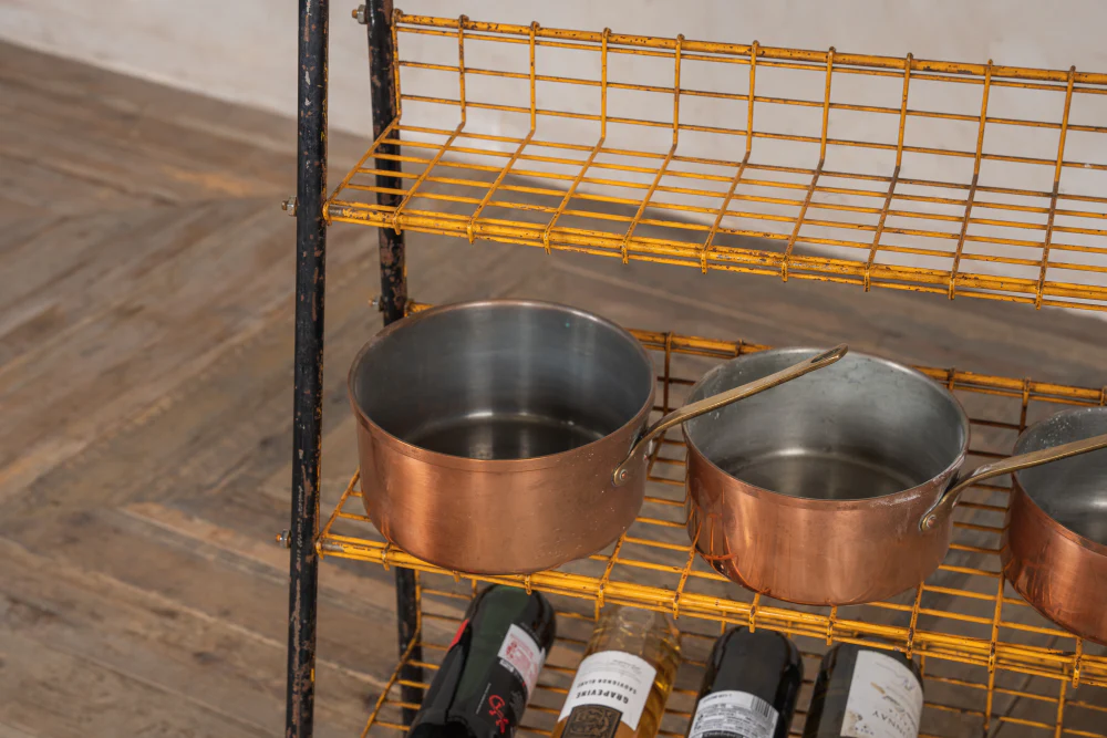 Vintage Industrial Wire Shelving - Image 11