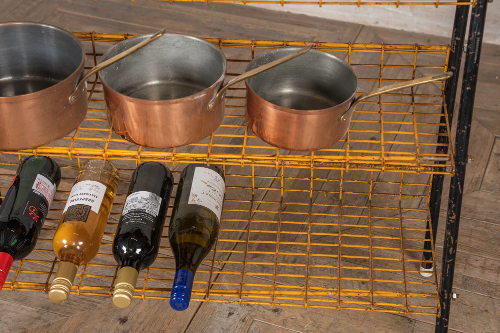 Vintage Industrial Wire Shelving - Image 12
