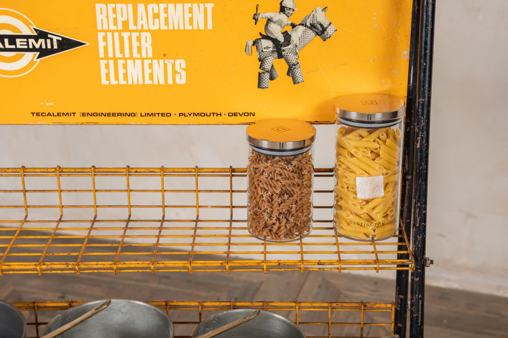 Vintage Industrial Wire Shelving - Image 3