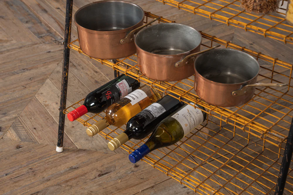 Vintage Industrial Wire Shelving - Image 8