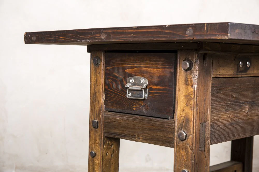 Vintage Kitchen Island on Wheels - Image 6