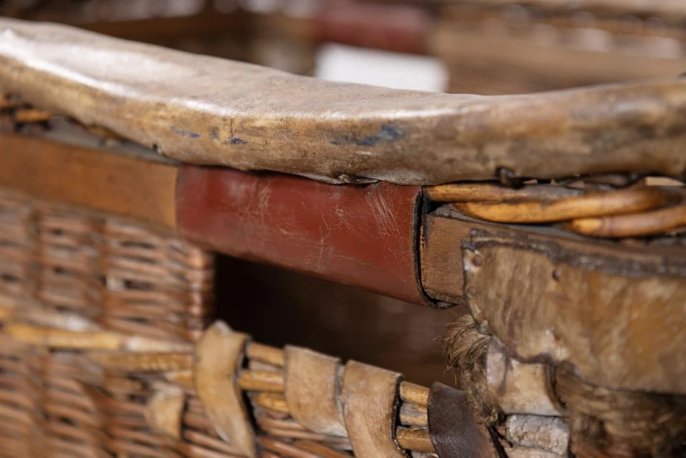 Vintage Log Basket - Image 7