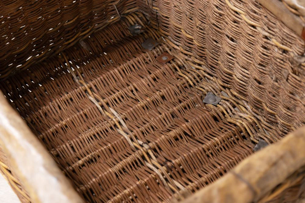 Vintage Log Basket - Image 9