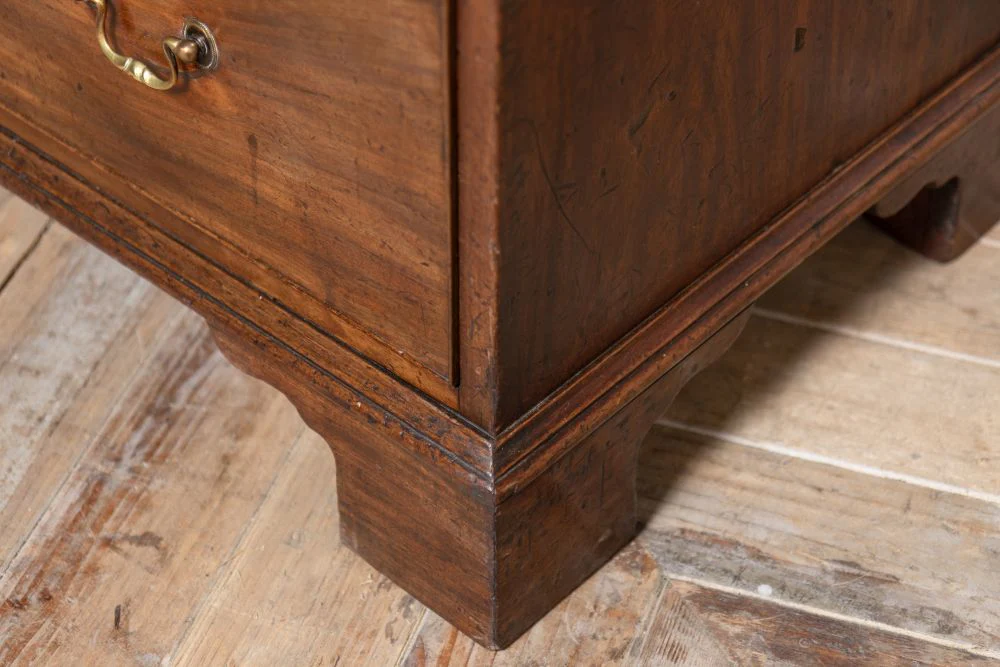 Vintage Mahogany George III Secretaire Chest - Image 10