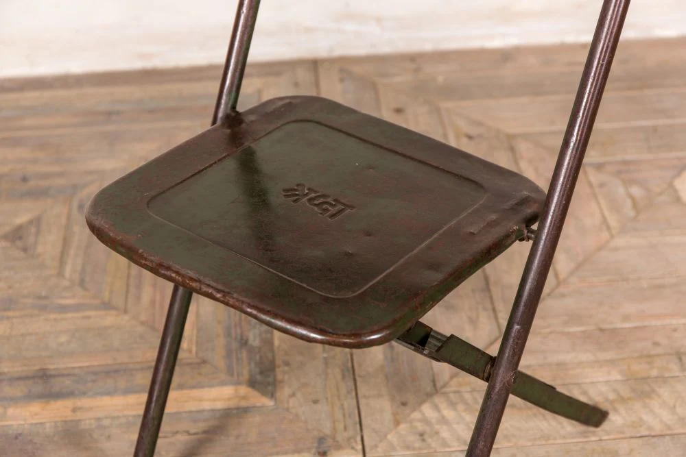 Vintage Metal Folding Chairs - Image 10