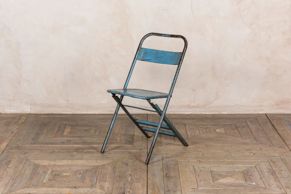 Vintage Metal Folding Chairs - Image 11