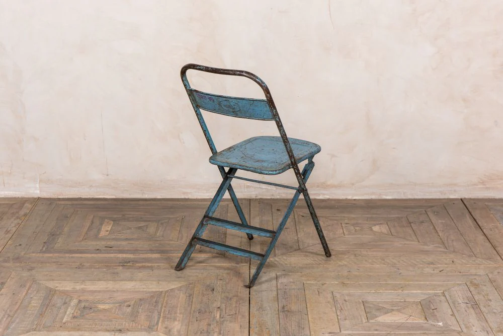 Vintage Metal Folding Chairs - Image 12