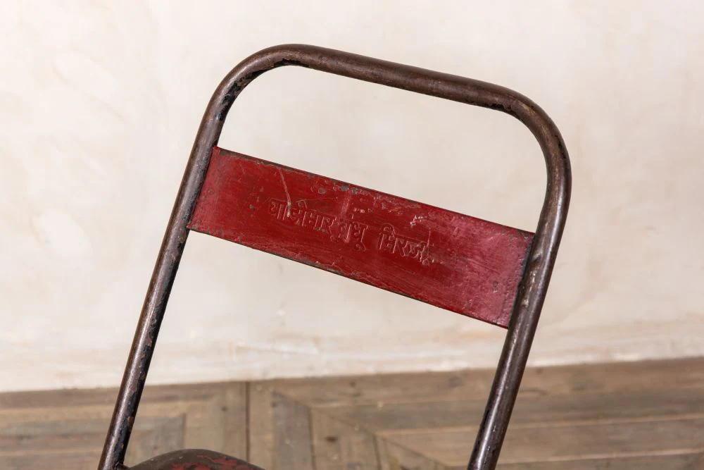 Vintage Metal Folding Chairs - Image 17