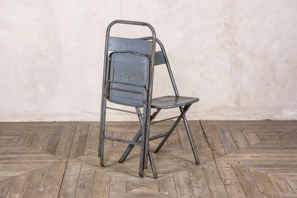 Vintage Metal Folding Chairs - Image 20