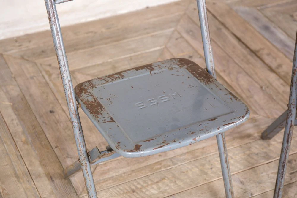 Vintage Metal Folding Chairs - Image 21