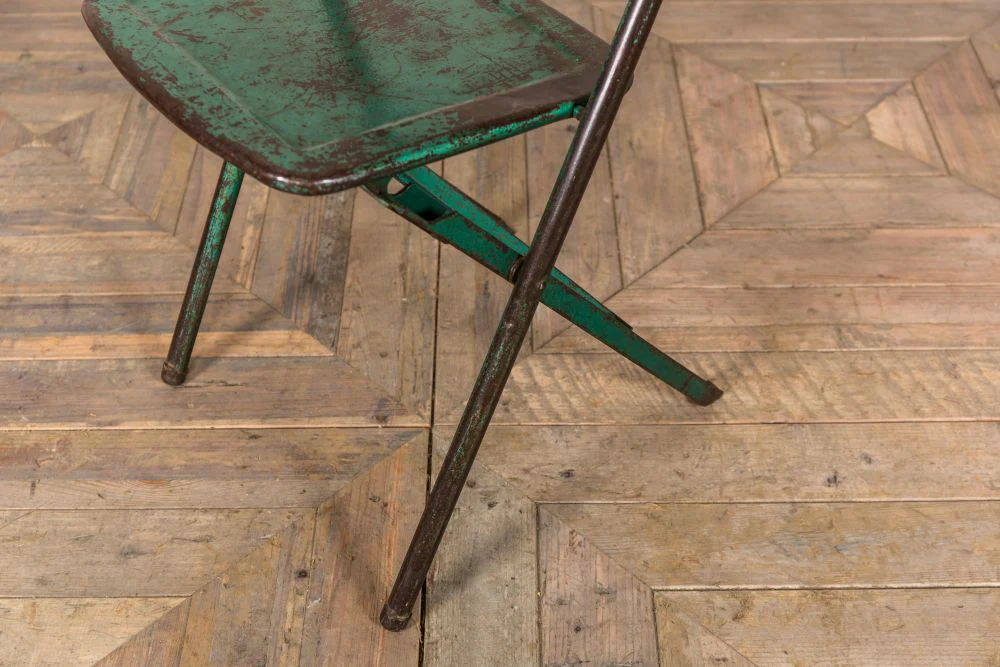 Vintage Metal Folding Chairs - Image 6