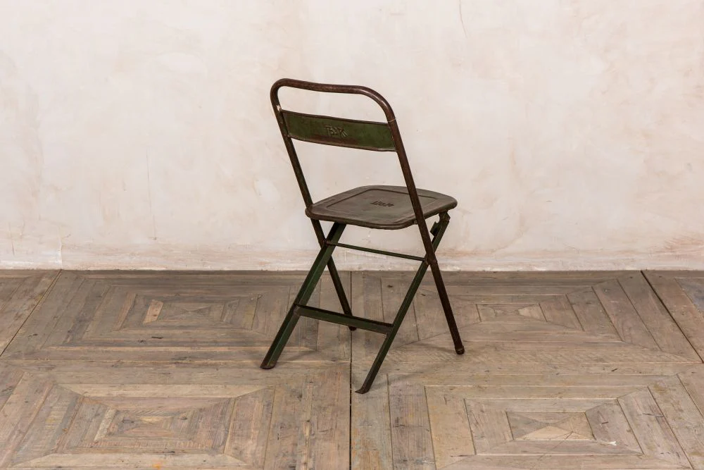 Vintage Metal Folding Chairs - Image 8
