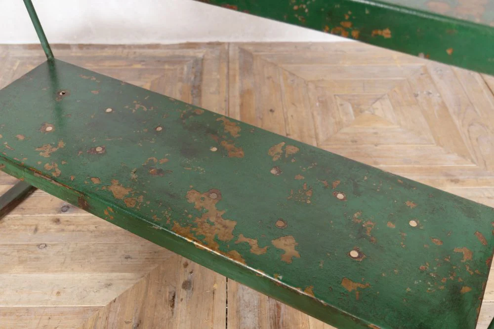 Vintage Metal Industrial Style Shelves - Image 10