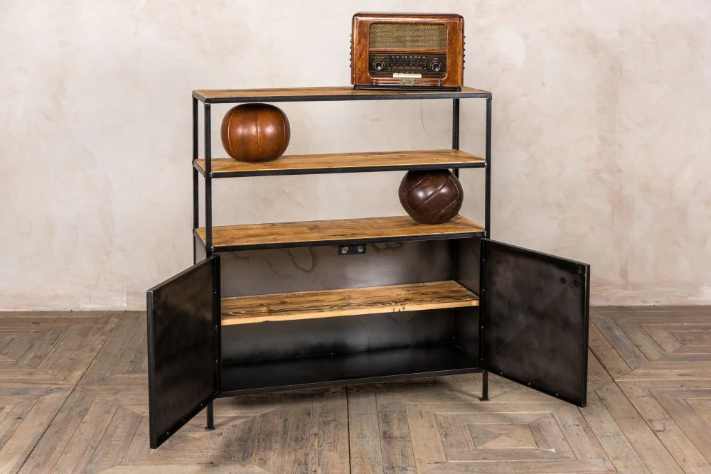 Vintage Metal Storage Unit - Image 3