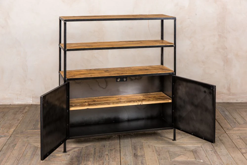 Vintage Metal Storage Unit - Image 4