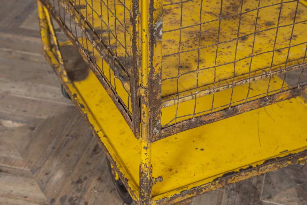 Vintage Wood Storage Trolley Range - Image 8
