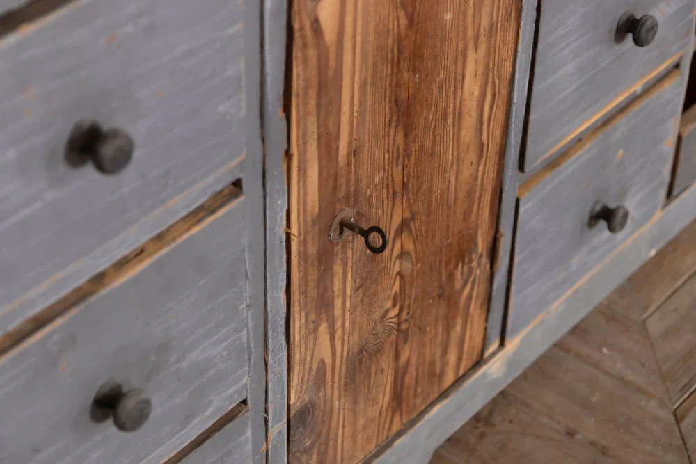 Vintage Multi-Drawered Sideboard - Image 11