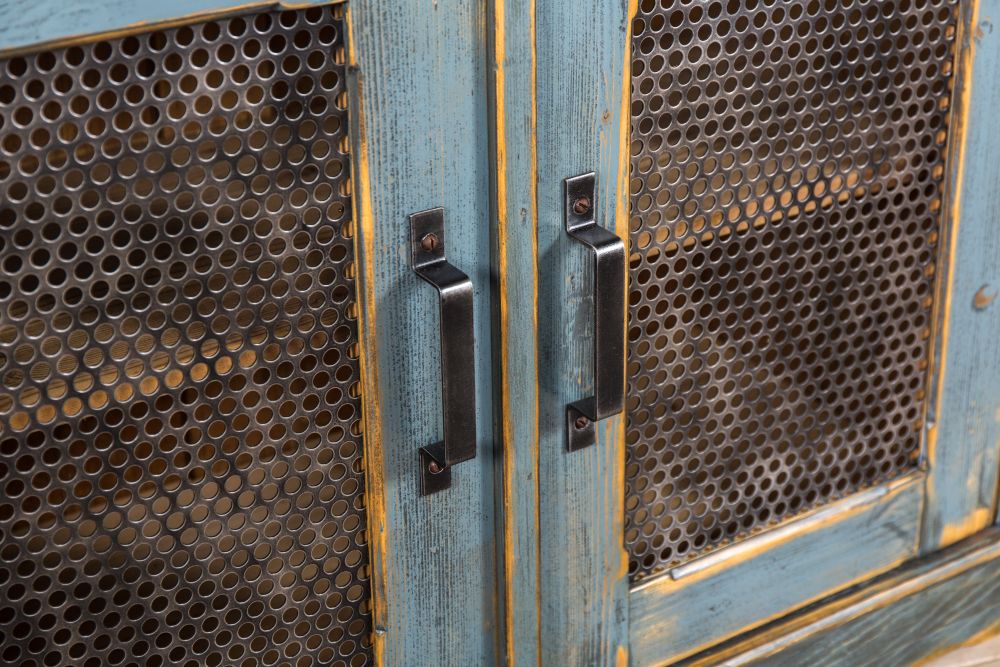 Vintage Painted Cupboard - Image 6