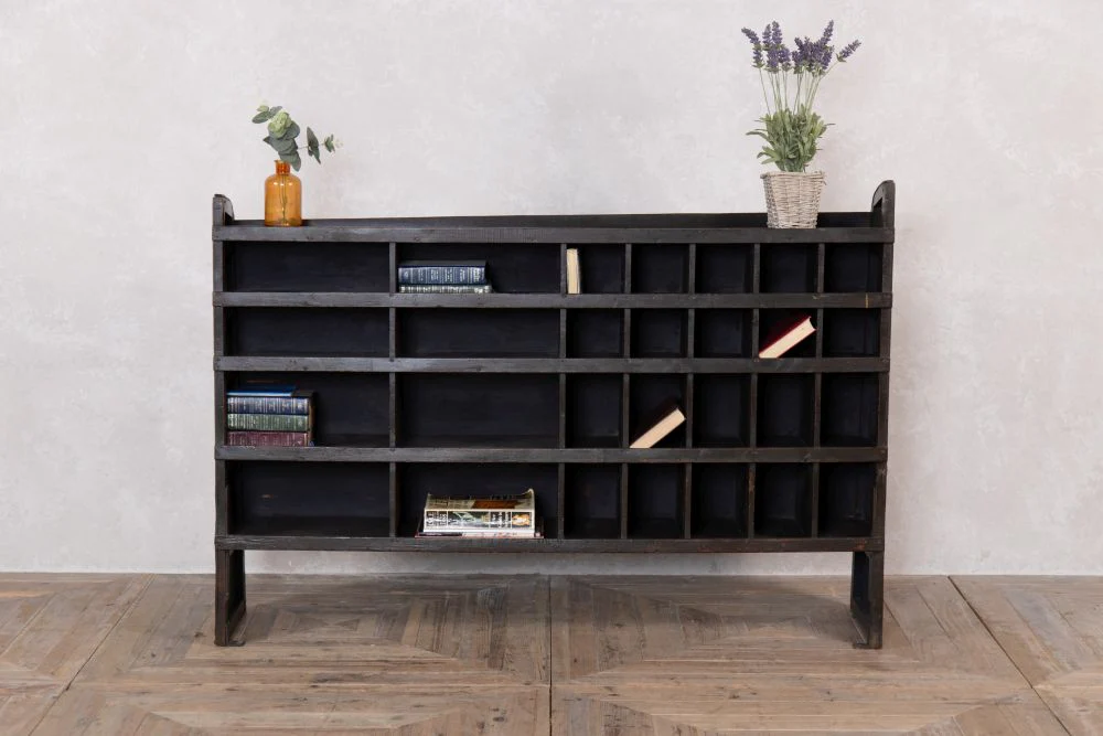 Vintage Pigeon Hole Storage Unit