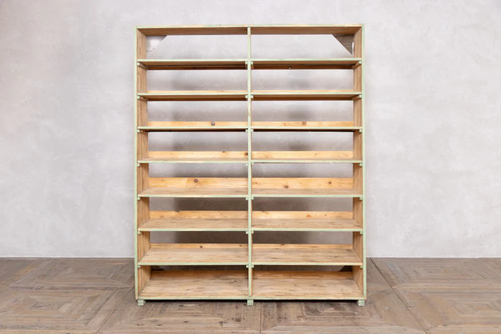 Large Vintage Pine Bookcase