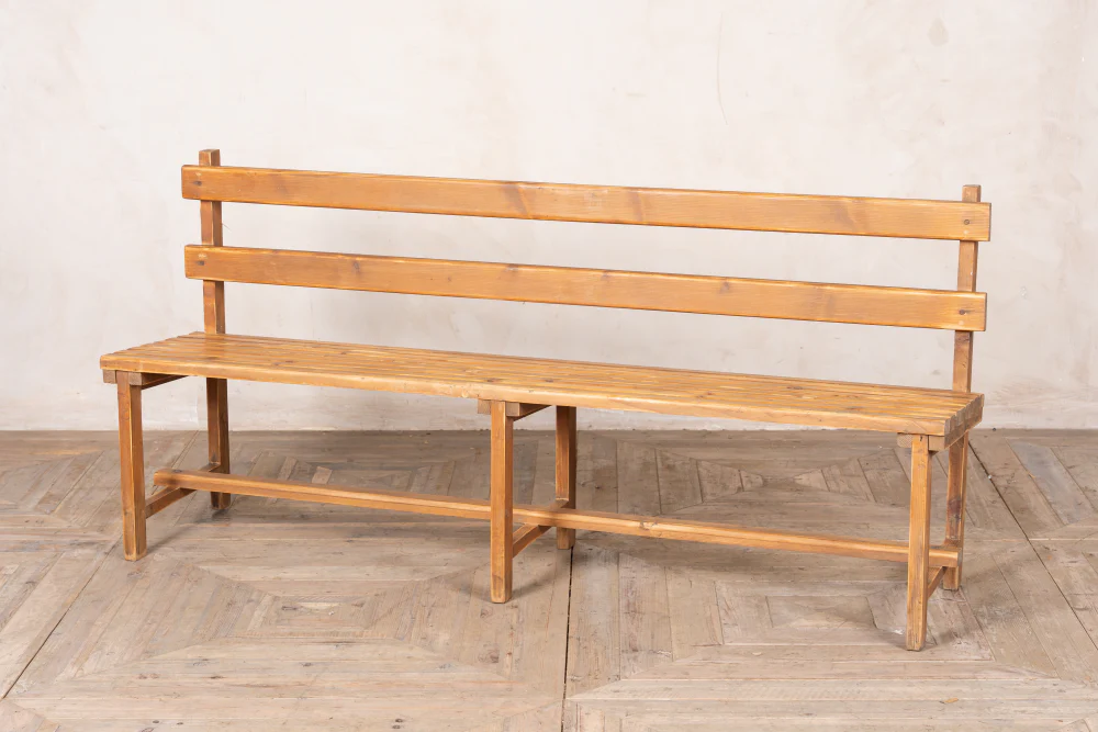Vintage Pine Benches - Image 11
