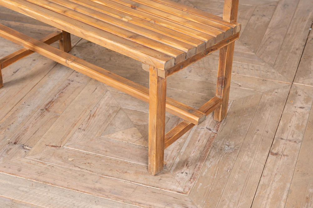 Vintage Pine Benches - Image 12