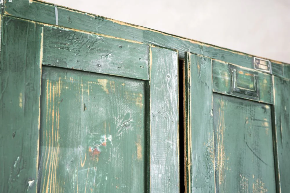 Vintage Pine Shoe Locker - Image 10