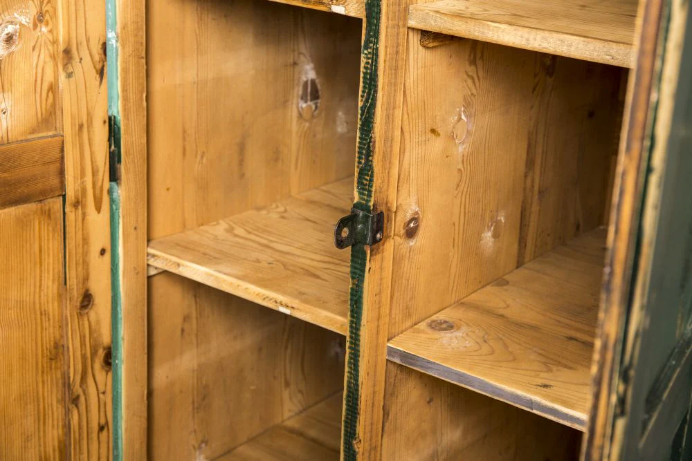 Vintage Pine Shoe Locker - Image 3