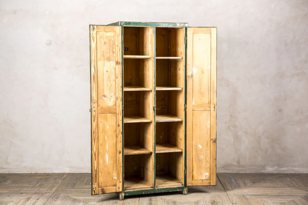 Vintage Pine Shoe Locker - Image 6