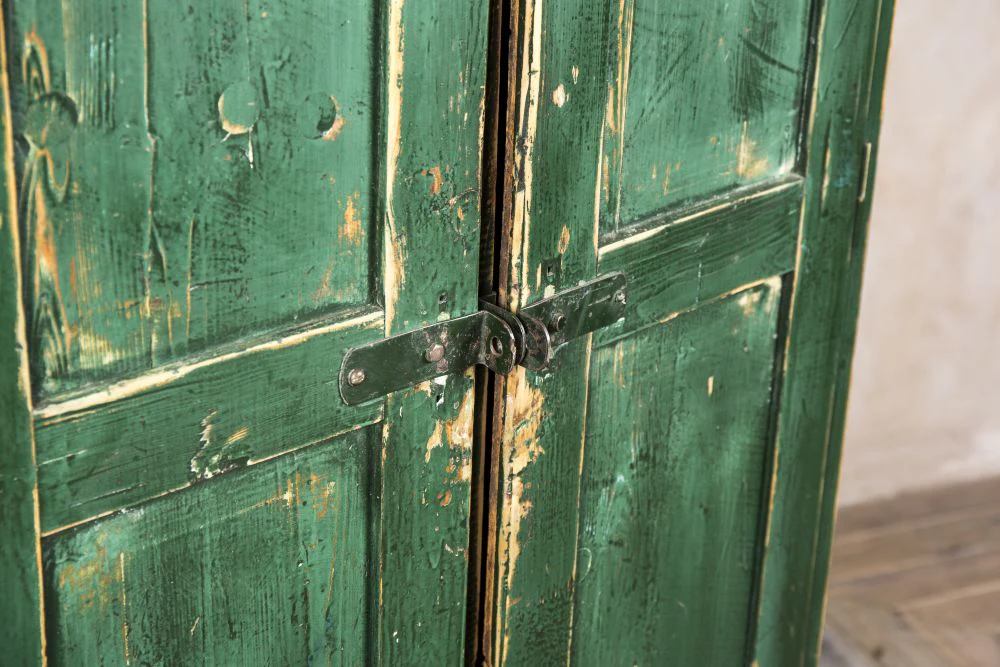 Vintage Pine Shoe Locker - Image 7