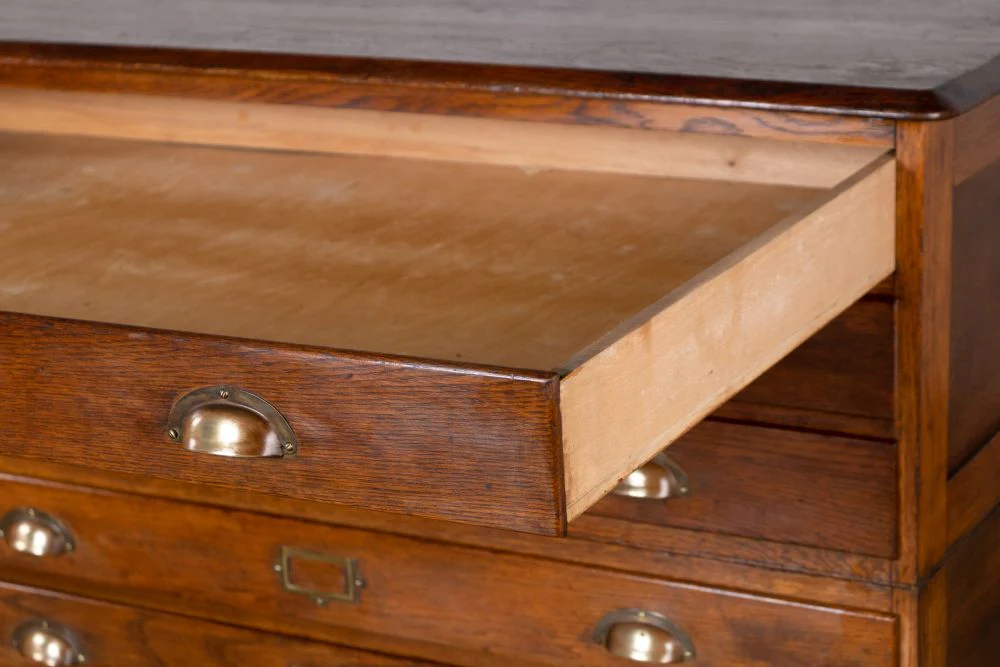 Vintage Plan Chest - Image 8