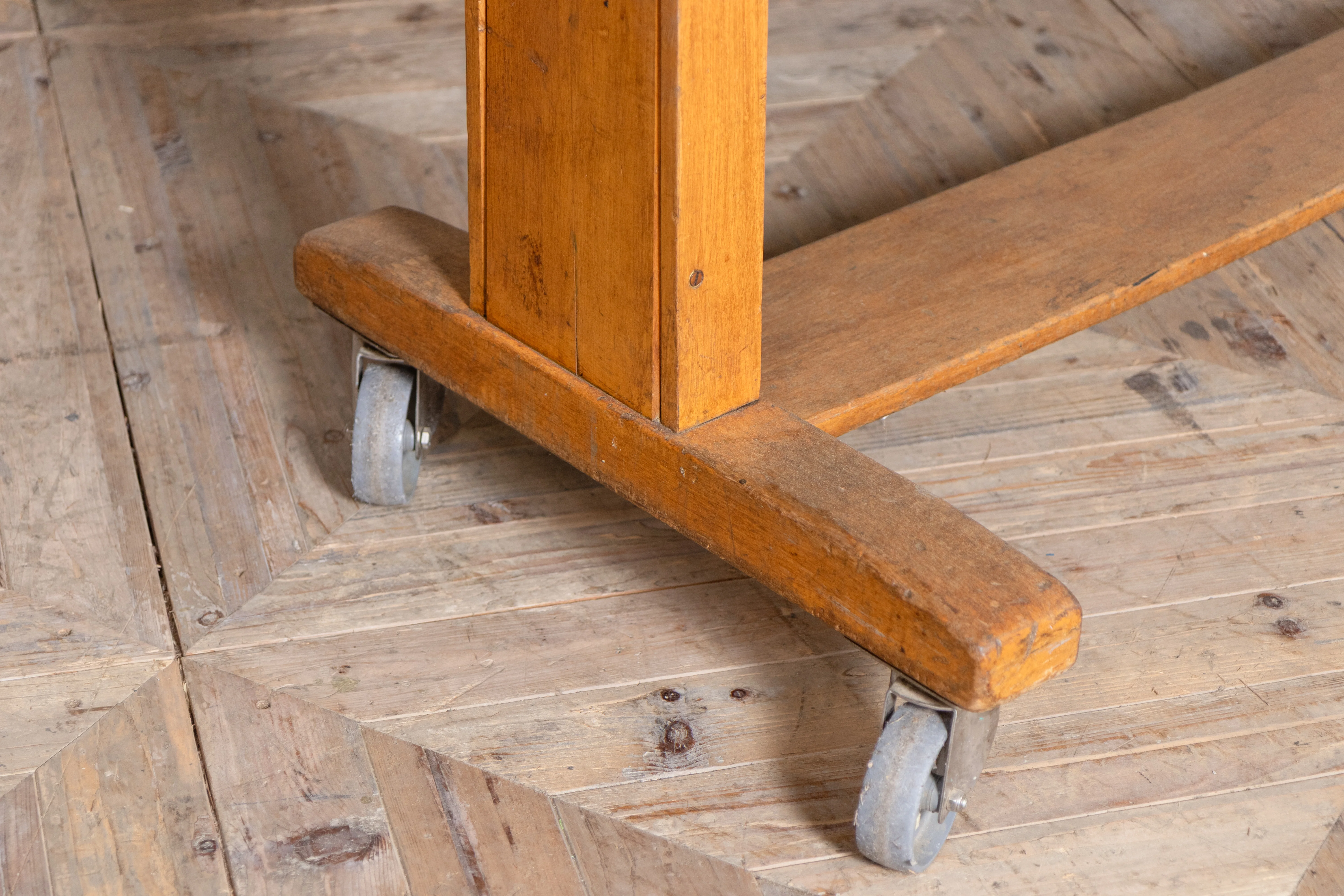 Vintage Rolling School Chalkboard - Image 3