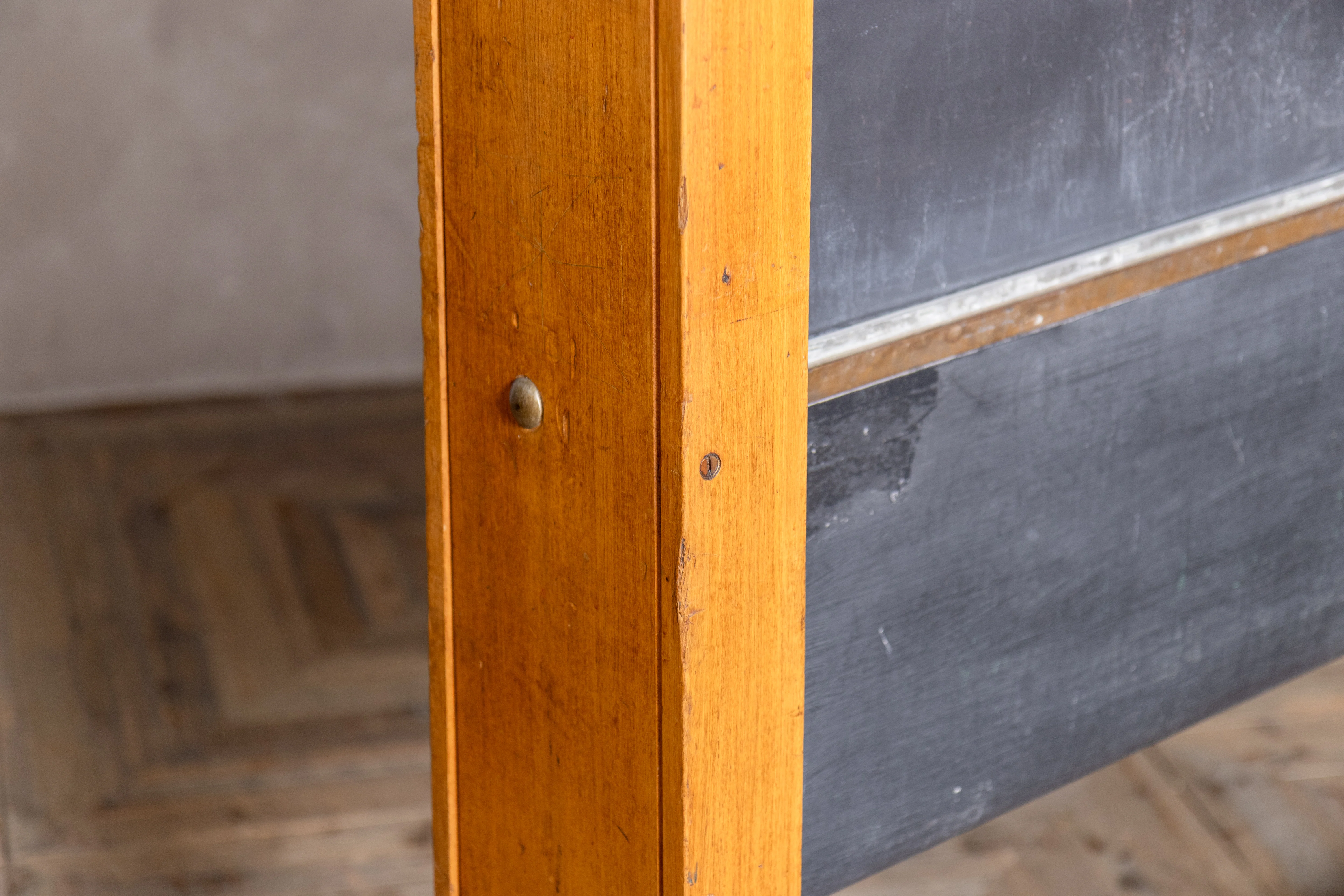 Vintage Rolling School Chalkboard - Image 4