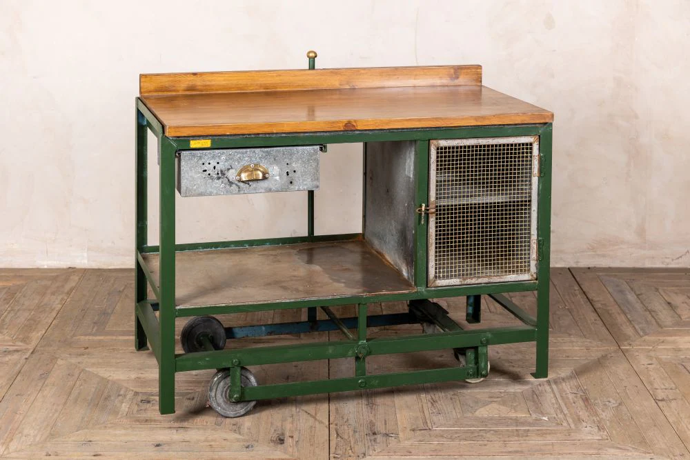 Vintage Sideboard on Wheels