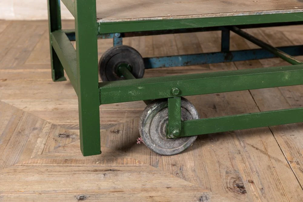 Vintage Sideboard on Wheels - Image 5