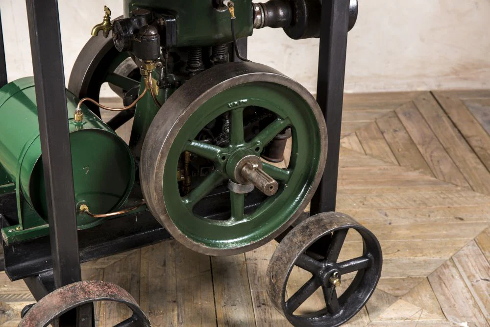 Vintage Stationary Engine Table - Image 7