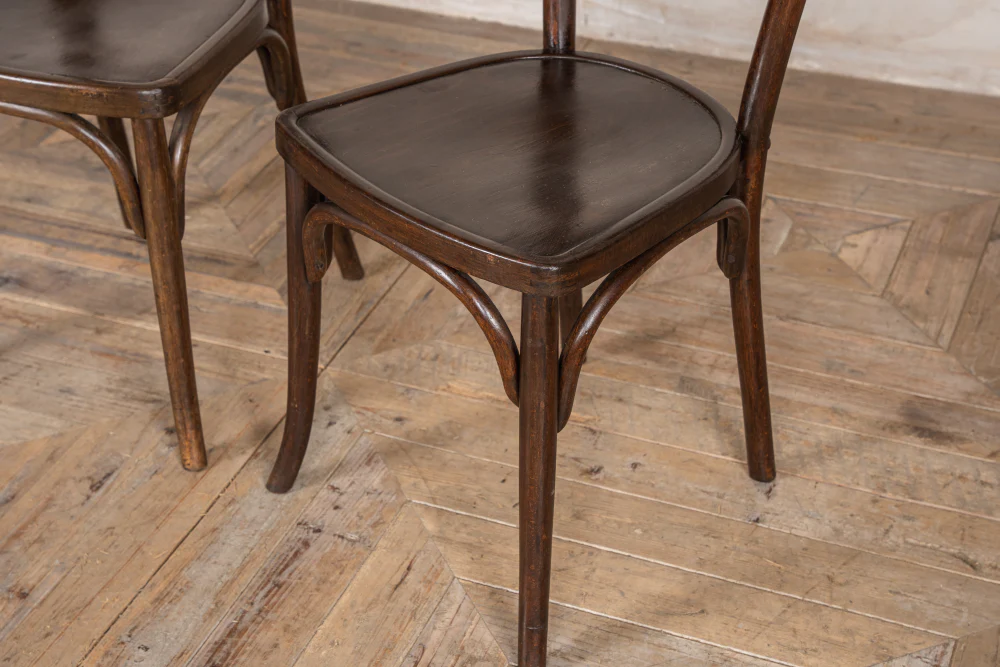 Vintage Thonet Dining Chairs - Image 3