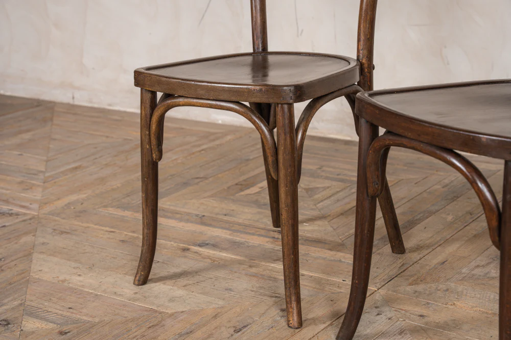 Vintage Thonet Dining Chairs - Image 4