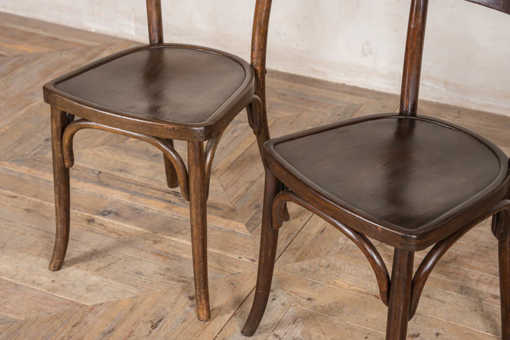 Vintage Thonet Dining Chairs - Image 5