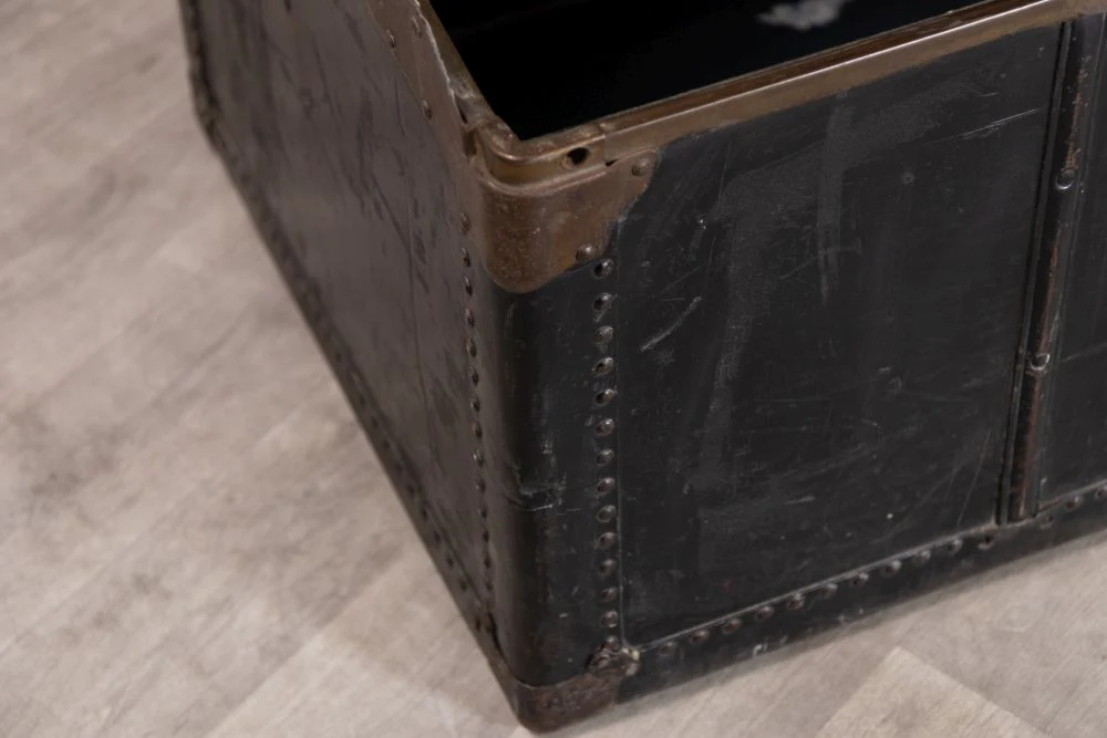Antique Wardrobe Steamers Trunk - Image 13