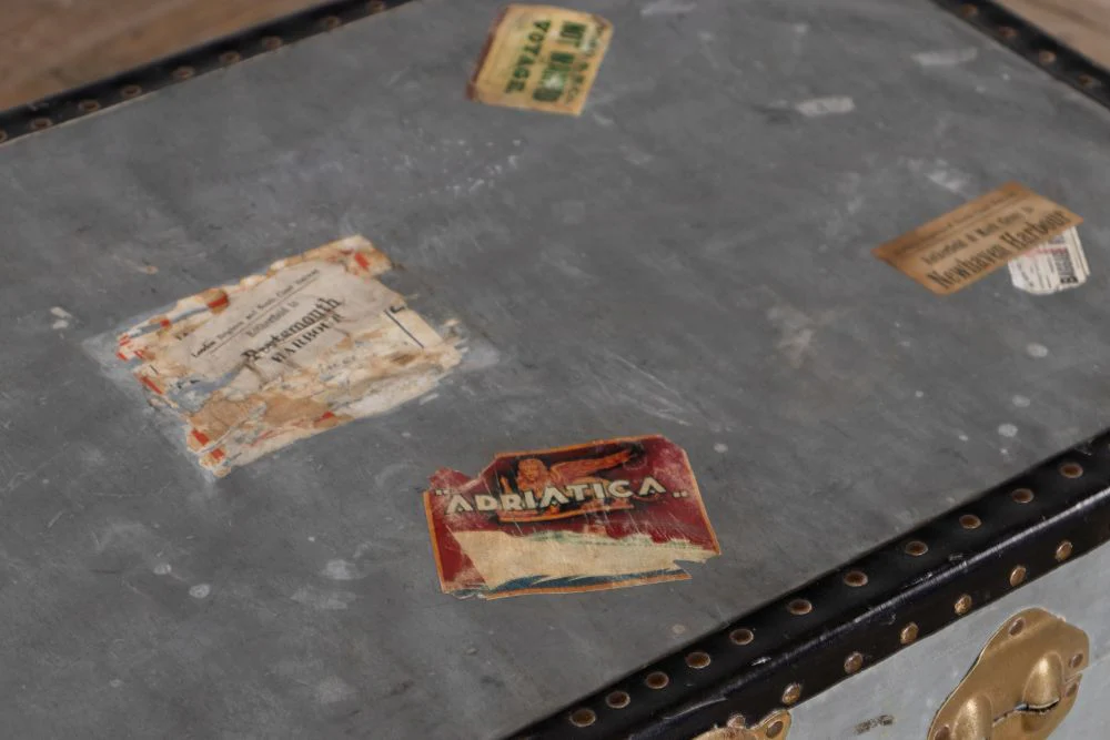 Vintage Trunk Coffee Table - Image 5