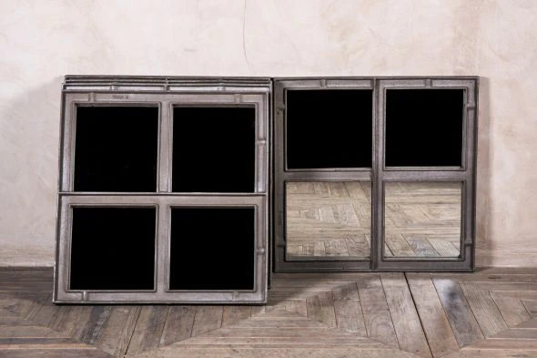 Reclaimed Vintage Window Frames with Mirrored Panes - Image 2