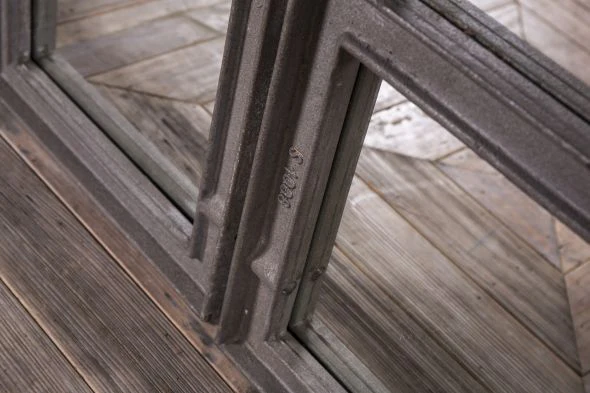 Reclaimed Vintage Window Frames with Mirrored Panes - Image 4