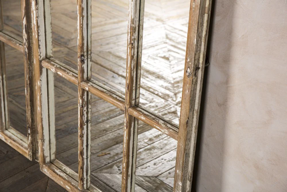 Vintage Window Mirror - Image 3