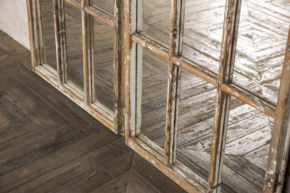 Vintage Window Mirror - Image 4